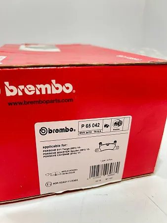 Задние тормозные колодки BREMBO Cayenne E3