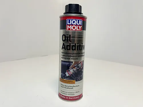 Антифрикционная присадка с дисульфидом молибдена в моторное масло LIQUI MOLY