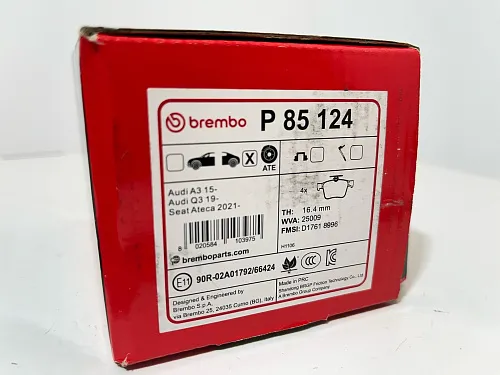 Задние тормозные колодки Brembo Audi A3